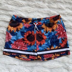 Zara | Floral Mesh Shorts